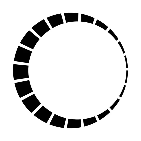 Circular Radial Linhas Radiantes Vigas Raios Ilustração Vetorial Círculo Geométrico — Vetor de Stock