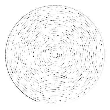 Radikal, yayılan çizgiler soyut patlama elementi. Konsantrik girdap volt, sarmal yayılan şeritler. Dairesel, döngüsel şeritler, çizgiler daire şeklinde. Çevir, döndür, döndür, döndür.