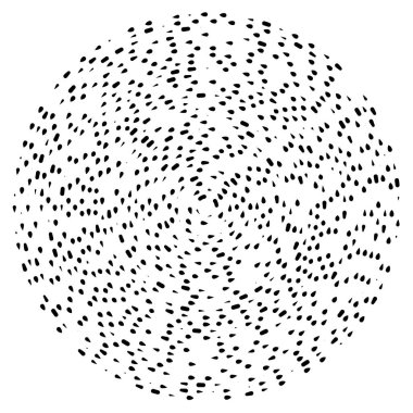 Radikal, yayılan çizgiler soyut patlama elementi. Konsantrik girdap volt, sarmal yayılan şeritler. Dairesel, döngüsel şeritler, çizgiler daire şeklinde. Çevir, döndür, döndür, döndür.