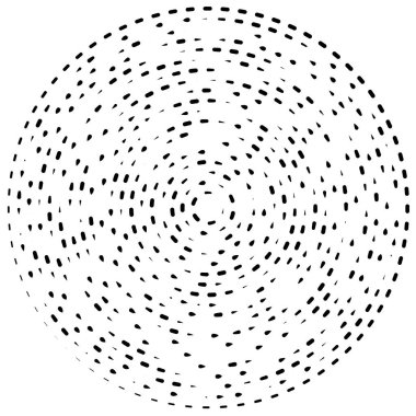 Radikal, yayılan çizgiler soyut patlama elementi. Konsantrik girdap volt, sarmal yayılan şeritler. Dairesel, döngüsel şeritler, çizgiler daire şeklinde. Çevir, döndür, döndür, döndür.