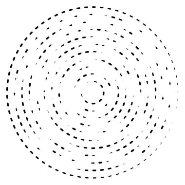 Radikal, yayılan çizgiler soyut patlama elementi. Konsantrik girdap volt, sarmal yayılan şeritler. Dairesel, döngüsel şeritler, çizgiler daire şeklinde. Çevir, döndür, döndür, döndür.