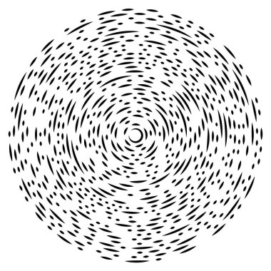 Radikal, yayılan çizgiler soyut patlama elementi. Konsantrik girdap volt, sarmal yayılan şeritler. Dairesel, döngüsel şeritler, çizgiler daire şeklinde. Çevir, döndür, döndür, döndür.