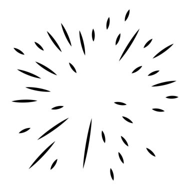 Radikal, yayılan çizgiler soyut patlama elementi. Konsantrik girdap volt, sarmal yayılan şeritler. Dairesel, döngüsel şeritler, çizgiler daire şeklinde. Çevir, döndür, döndür, döndür.