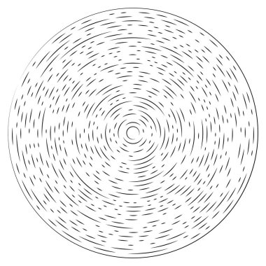 Radikal, yayılan çizgiler soyut patlama elementi. Konsantrik girdap volt, sarmal yayılan şeritler. Dairesel, döngüsel şeritler, çizgiler daire şeklinde. Çevir, döndür, döndür, döndür.