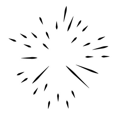 Radikal, yayılan çizgiler soyut patlama elementi. Konsantrik girdap volt, sarmal yayılan şeritler. Dairesel, döngüsel şeritler, çizgiler daire şeklinde. Çevir, döndür, döndür, döndür.