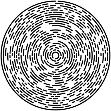 Radikal, yayılan çizgiler soyut patlama elementi. Konsantrik girdap volt, sarmal yayılan şeritler. Dairesel, döngüsel şeritler, çizgiler daire şeklinde. Çevir, döndür, döndür, döndür.