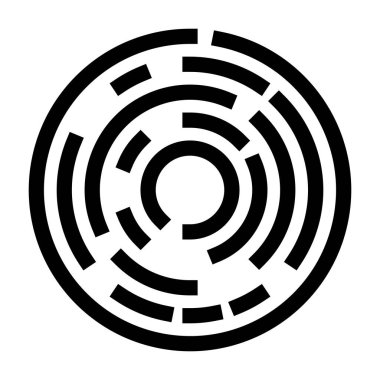 Radikal, yayılan çizgiler soyut patlama elementi. Konsantrik girdap volt, sarmal yayılan şeritler. Dairesel, döngüsel şeritler, çizgiler daire şeklinde. Çevir, döndür, döndür, döndür.