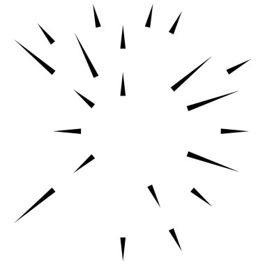 Radikal, yayılan çizgiler soyut patlama elementi. Konsantrik girdap volt, sarmal yayılan şeritler. Dairesel, döngüsel şeritler, çizgiler daire şeklinde. Çevir, döndür, döndür, döndür.