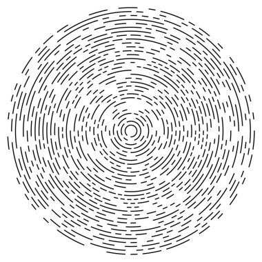 Radikal, yayılan çizgiler soyut patlama elementi. Konsantrik girdap volt, sarmal yayılan şeritler. Dairesel, döngüsel şeritler, çizgiler daire şeklinde. Çevir, döndür, döndür, döndür.