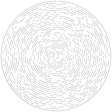Radikal, yayılan çizgiler soyut patlama elementi. Konsantrik girdap volt, sarmal yayılan şeritler. Dairesel, döngüsel şeritler, çizgiler daire şeklinde. Çevir, döndür, döndür, döndür.