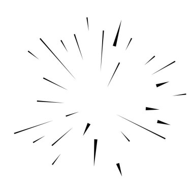 Radikal, yayılan çizgiler soyut patlama elementi. Konsantrik girdap volt, sarmal yayılan şeritler. Dairesel, döngüsel şeritler, çizgiler daire şeklinde. Çevir, döndür, döndür, döndür.