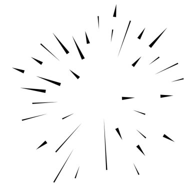 Radikal, yayılan çizgiler soyut patlama elementi. Konsantrik girdap volt, sarmal yayılan şeritler. Dairesel, döngüsel şeritler, çizgiler daire şeklinde. Çevir, döndür, döndür, döndür.