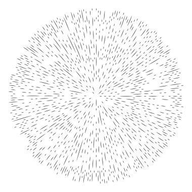 Radikal, yayılan çizgiler soyut patlama elementi. Konsantrik girdap volt, sarmal yayılan şeritler. Dairesel, döngüsel şeritler, çizgiler daire şeklinde. Çevir, döndür, döndür, döndür.
