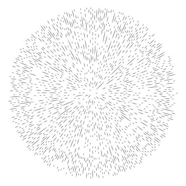 Radikal, yayılan çizgiler soyut patlama elementi. Konsantrik girdap volt, sarmal yayılan şeritler. Dairesel, döngüsel şeritler, çizgiler daire şeklinde. Çevir, döndür, döndür, döndür.