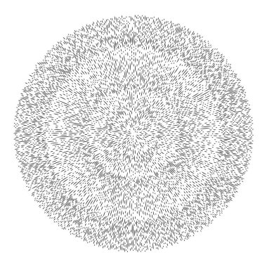 Radikal, yayılan çizgiler soyut patlama elementi. Konsantrik girdap volt, sarmal yayılan şeritler. Dairesel, döngüsel şeritler, çizgiler daire şeklinde. Çevir, döndür, döndür, döndür.