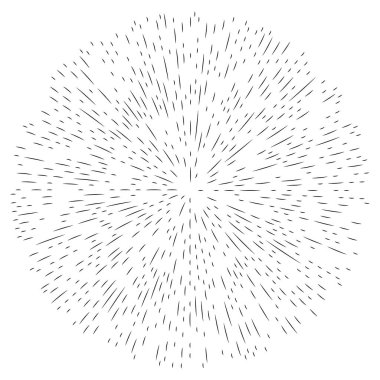 Radikal, yayılan çizgiler soyut patlama elementi. Konsantrik girdap volt, sarmal yayılan şeritler. Dairesel, döngüsel şeritler, çizgiler daire şeklinde. Çevir, döndür, döndür, döndür.