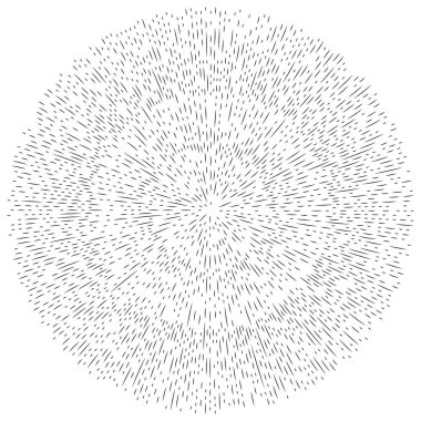 Radikal, yayılan çizgiler soyut patlama elementi. Konsantrik girdap volt, sarmal yayılan şeritler. Dairesel, döngüsel şeritler, çizgiler daire şeklinde. Çevir, döndür, döndür, döndür.