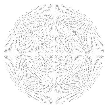 Radikal, yayılan çizgiler soyut patlama elementi. Konsantrik girdap volt, sarmal yayılan şeritler. Dairesel, döngüsel şeritler, çizgiler daire şeklinde. Çevir, döndür, döndür, döndür.