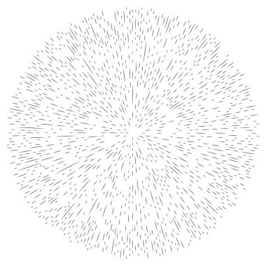Radikal, yayılan çizgiler soyut patlama elementi. Konsantrik girdap volt, sarmal yayılan şeritler. Dairesel, döngüsel şeritler, çizgiler daire şeklinde. Çevir, döndür, döndür, döndür.