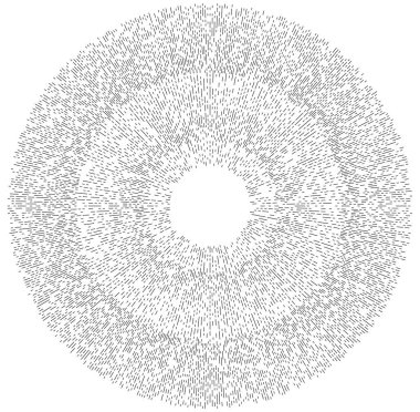 Radikal, yayılan çizgiler soyut patlama elementi. Konsantrik girdap volt, sarmal yayılan şeritler. Dairesel, döngüsel şeritler, çizgiler daire şeklinde. Çevir, döndür, döndür, döndür.