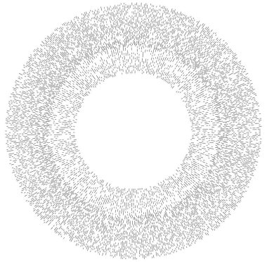 Radikal, yayılan çizgiler soyut patlama elementi. Konsantrik girdap volt, sarmal yayılan şeritler. Dairesel, döngüsel şeritler, çizgiler daire şeklinde. Çevir, döndür, döndür, döndür.