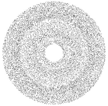 Radikal, yayılan çizgiler soyut patlama elementi. Konsantrik girdap volt, sarmal yayılan şeritler. Dairesel, döngüsel şeritler, çizgiler daire şeklinde. Çevir, döndür, döndür, döndür.