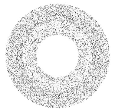 Radikal, yayılan çizgiler soyut patlama elementi. Konsantrik girdap volt, sarmal yayılan şeritler. Dairesel, döngüsel şeritler, çizgiler daire şeklinde. Çevir, döndür, döndür, döndür.