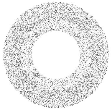 Radikal, yayılan çizgiler soyut patlama elementi. Konsantrik girdap volt, sarmal yayılan şeritler. Dairesel, döngüsel şeritler, çizgiler daire şeklinde. Çevir, döndür, döndür, döndür.