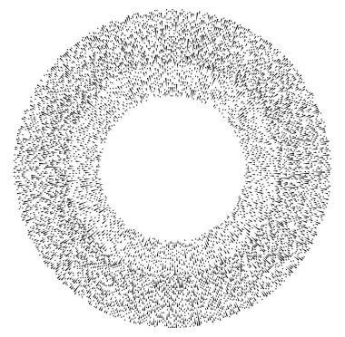 Radikal, yayılan çizgiler soyut patlama elementi. Konsantrik girdap volt, sarmal yayılan şeritler. Dairesel, döngüsel şeritler, çizgiler daire şeklinde. Çevir, döndür, döndür, döndür.