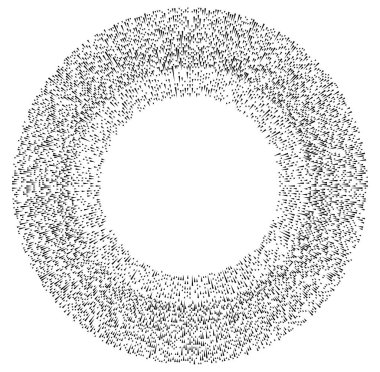 Radikal, yayılan çizgiler soyut patlama elementi. Konsantrik girdap volt, sarmal yayılan şeritler. Dairesel, döngüsel şeritler, çizgiler daire şeklinde. Çevir, döndür, döndür, döndür.