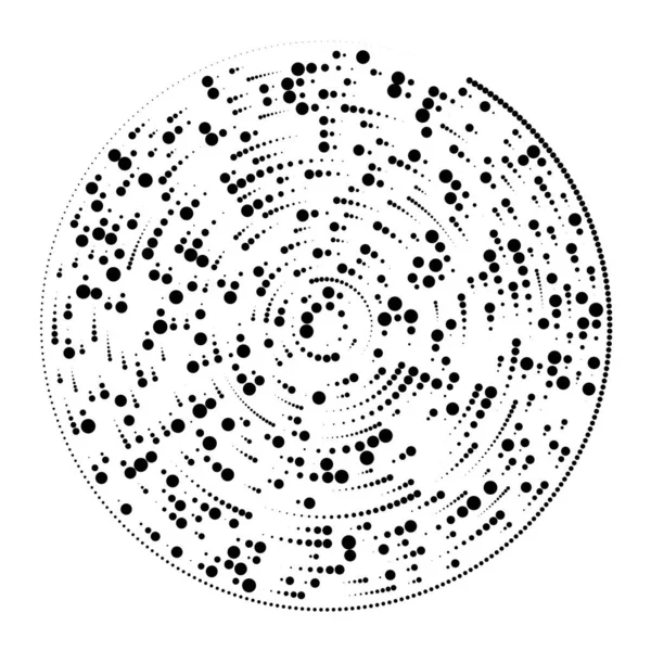 Radiella Strålande Linjer Abstrakt Sprängämne Koncentrisk Virvelvolut Spiralformade Spridningsränder Cirkulära — Stock vektor