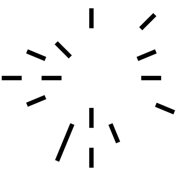 Radial Linhas Radiantes Elemento Explosão Abstrato Voluta Turbilhão Concêntrica Hélice — Vetor de Stock