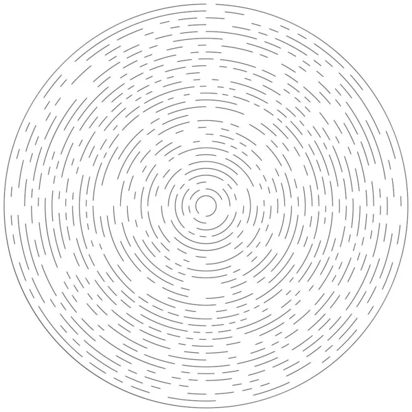 Líneas Radiales Irradiantes Elemento Explosión Abstracta Giro Concéntrico Voluta Hélice — Archivo Imágenes Vectoriales