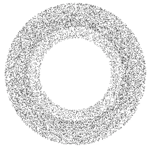Radialne Promieniujące Linie Abstrakcyjny Element Wybuchowy Koncentryczny Wir Wirowy Spirala — Wektor stockowy