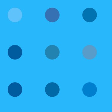 Çemberler, noktalar, noktalar, pürüzsüz bir şekilde tekrarlanabilir renkli desen, arka plan. Benek, benek, benek çizimi. Vektör