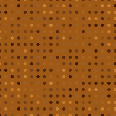 Çemberler, noktalar, noktalar, pürüzsüz bir şekilde tekrarlanabilir renkli desen, arka plan. Benek, benek, benek çizimi. Vektör