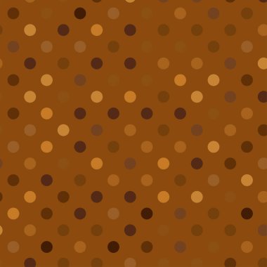 Çemberler, noktalar, noktalar, pürüzsüz bir şekilde tekrarlanabilir renkli desen, arka plan. Benek, benek, benek çizimi. Vektör