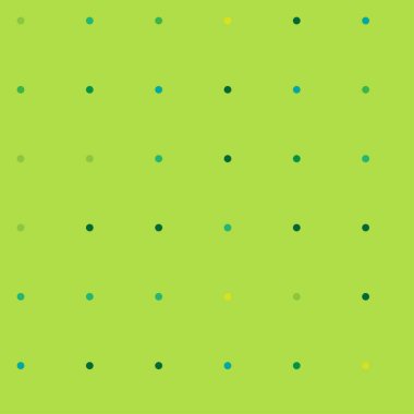 Çemberler, noktalar, noktalar, pürüzsüz bir şekilde tekrarlanabilir renkli desen, arka plan. Benek, benek, benek çizimi. Vektör