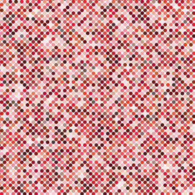 Çemberler, noktalar, noktalar, pürüzsüz bir şekilde tekrarlanabilir renkli desen, arka plan. Benek, benek, benek çizimi. Vektör