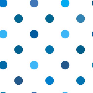 Çemberler, noktalar, noktalar, pürüzsüz bir şekilde tekrarlanabilir renkli desen, arka plan. Benek, benek, benek çizimi. Vektör