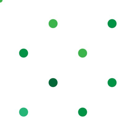 Çemberler, noktalar, noktalar, pürüzsüz bir şekilde tekrarlanabilir renkli desen, arka plan. Benek, benek, benek çizimi. Vektör