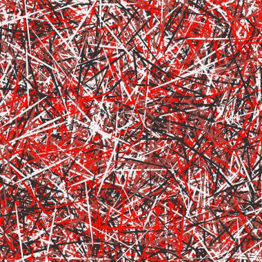 Birbirine kenetlenen, kesişen çizgilerin karışıklığı. Rastgele Çizgiler Soyut doku, arkaplan. Rastgele sanat, sanat eserleri