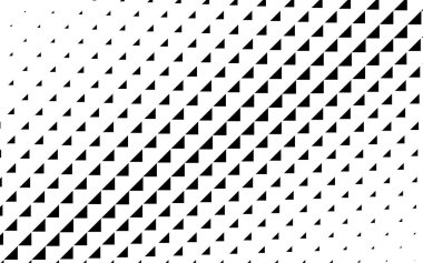 Yarım tonlu üçgen vektör çizimi. Üçgen geometrik arkaplan dokusu ve deseni