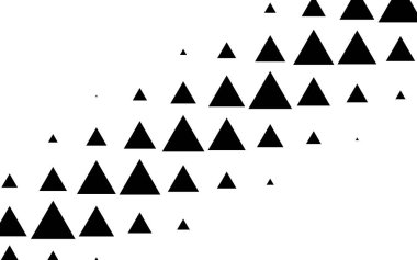 Yarım tonlu üçgen vektör çizimi. Üçgen geometrik arkaplan dokusu ve deseni