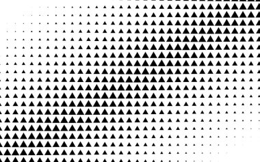 Yarım tonlu üçgen vektör çizimi. Üçgen geometrik arkaplan dokusu ve deseni