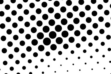 Çember yarım ton, ekran vektör çizimleri. Noktalı, noktalı, benekli vektör çizimi