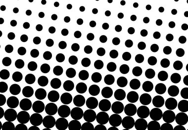 Yarım tonluk, soyut grafikler, arkaplan, desen. Çember yarım ton vektörü