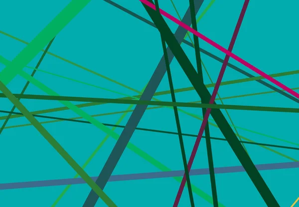 Oblique Aléatoire Inclinaison Lignes Croisées Asymétriques Rayures Art Vectoriel Abstrait — Image vectorielle