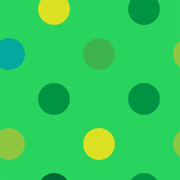 Cercles Pois Pois Motif Coloré Parfaitement Répétable Fond Illustration Scintillante — Image vectorielle