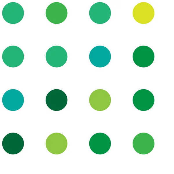 Cirkels Stippen Stippen Naadloos Herhaalbare Kleurrijke Patroon Achtergrond Speckle Stipple — Stockvector